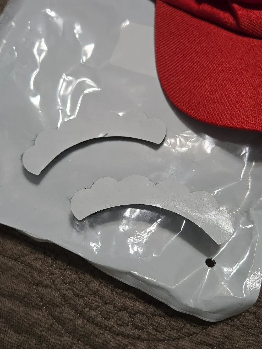 Mario Deluxe Costume Accessories - Super Mario Brothers Mario Red Cap, OS